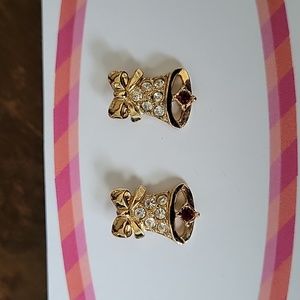 Avon Christmas Bell Earrings